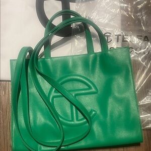 Telfar Emerald Green Tote Bag